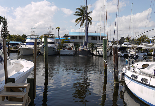 Fort lauderdale marina rates; depicted by photo of Royale Palm Yacht Basin