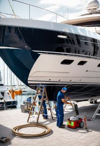DIY yacht repair facility